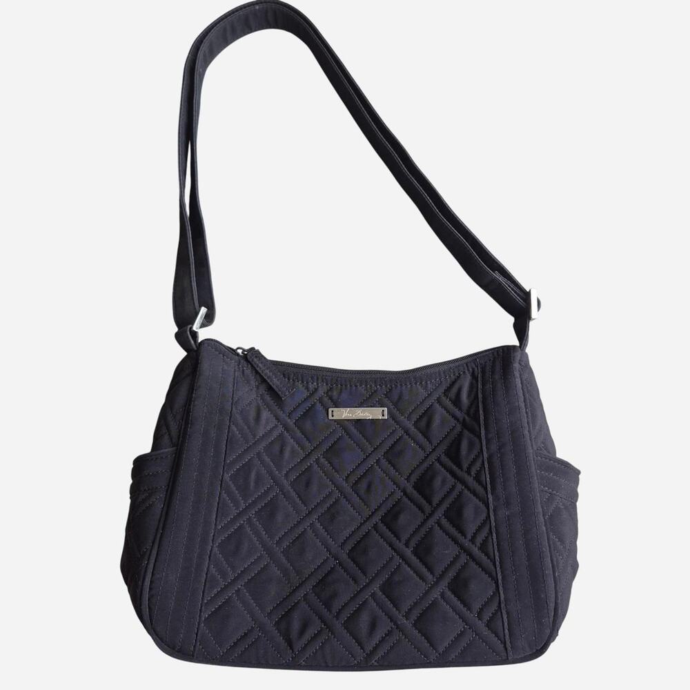 Vintage vera bradley black shoulder bag